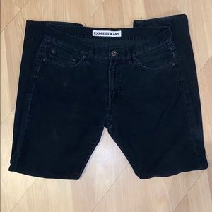 Express Men’s Corduroy Jeans - Navy Blue